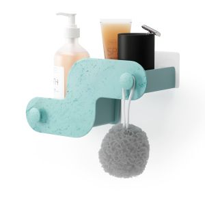 UMBRA NAMI ADHESIVE BIN SET 2 OCN BLU