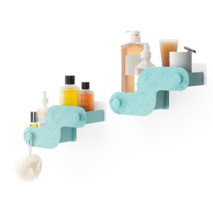 UMBRA NAMI ADHESIVE BIN SET 2 OCN BLU