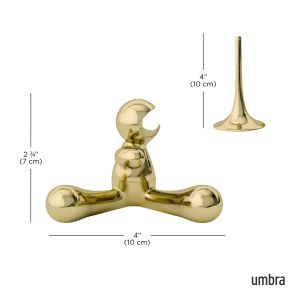 Балансираща отварачка за бутилки UMBRA RODEO BUDDY, златен