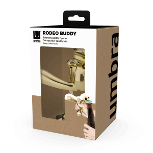 Балансираща отварачка за бутилки UMBRA RODEO BUDDY, златен