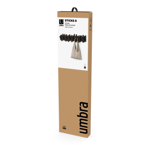 UMBRA STICKS MULTI HOOK 8 ESPRESSO
