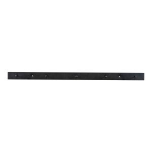 House Nordic Vita Coat rack, steel, black, 70x4 cm