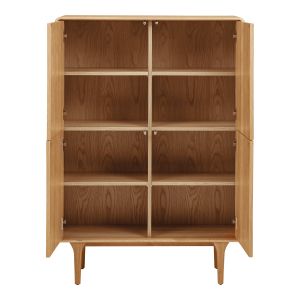 House Nordic Darwin Cabinet, oak, natural 100x40x140 cm
