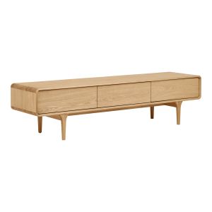 House Nordic Darwin TV-bench, oak, natural 180x45x45 cm