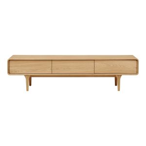 House Nordic Darwin TV-bench, oak, natural 180x45x45 cm