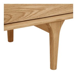 House Nordic Darwin TV-bench, oak, natural 180x45x45 cm