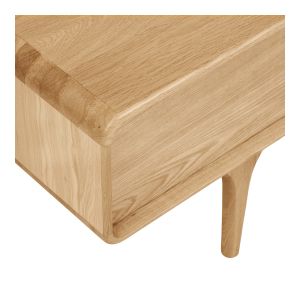 House Nordic Darwin TV-bench, oak, natural 180x45x45 cm