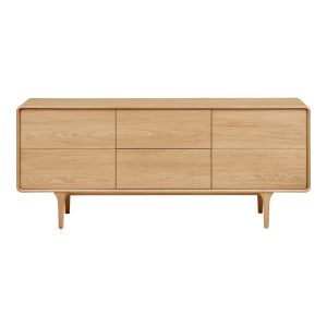 House Darwin Sideboard, oak, natural 180x45x75 cm