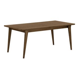 House Nordic Darwin Dining table, oak veneer, brown, incl. two extension plates 100x240-290-340x75 cm 