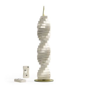 Игра домино UMBRA SPINTILE с пропелер ефект и стойка, златен