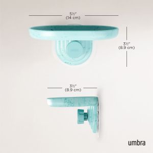 Сапунерка с лепилни ленти UMBRA NAMI, морско син