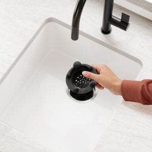 Цедка за кухненски сифон UMBRA BUDDY, черен