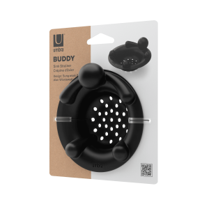 Цедка за кухненски сифон UMBRA BUDDY, черен