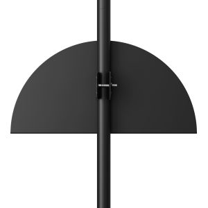 UMBRA SOLIS ADJUSTABLE 2 SHELF BLACK