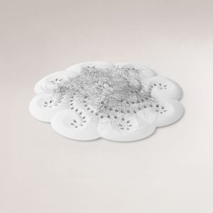 UMBRA NEPTUNE HAIR CATCHER WHITE
