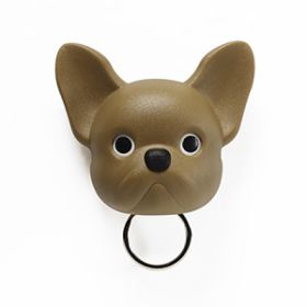 QUALY FRENCHY KEY HOLDER BROWN