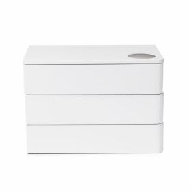 UMBRA SPINDLE Storage Box,White